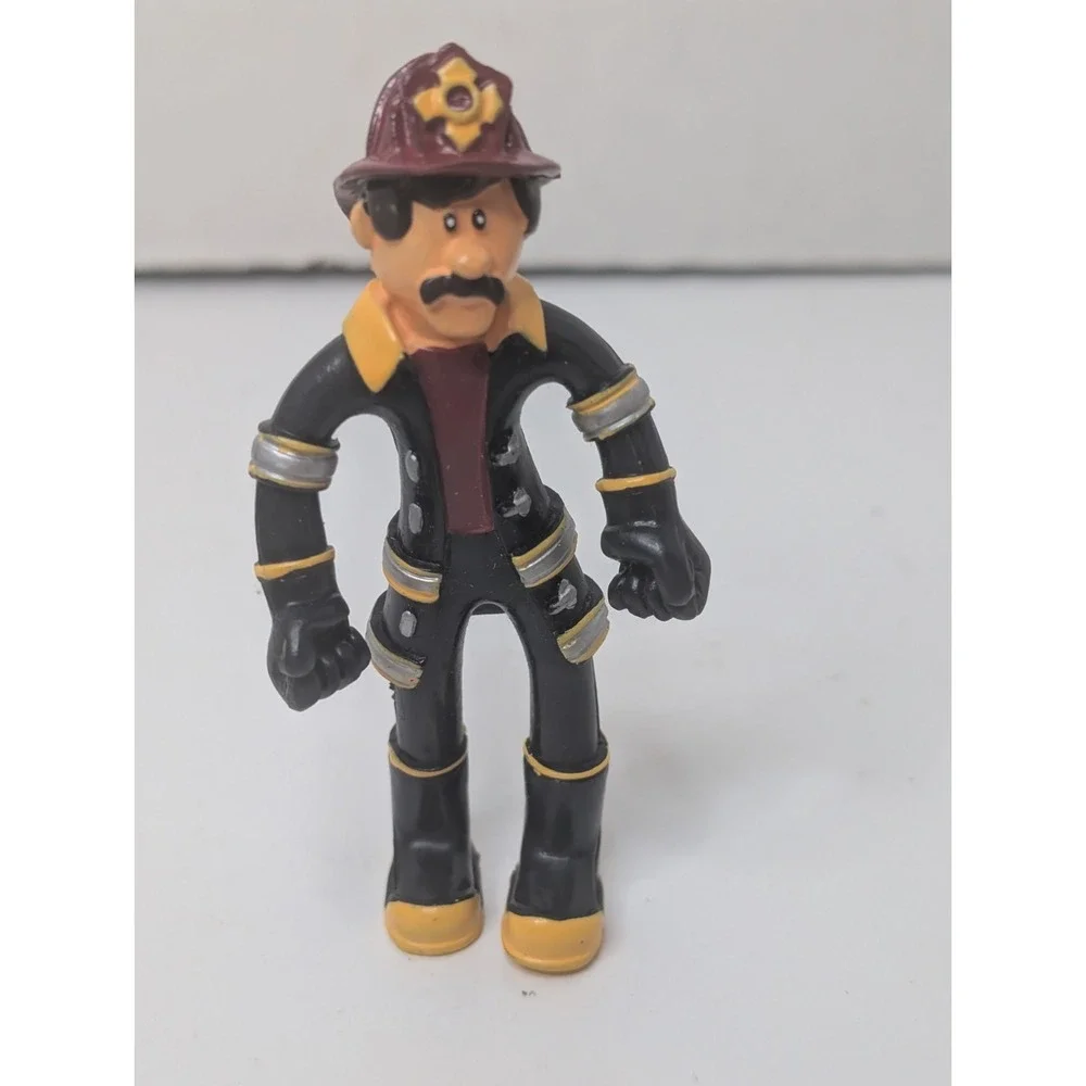 Fisher Price Rescue Heroes Firefighter Figures Lot Billy Blazes 6